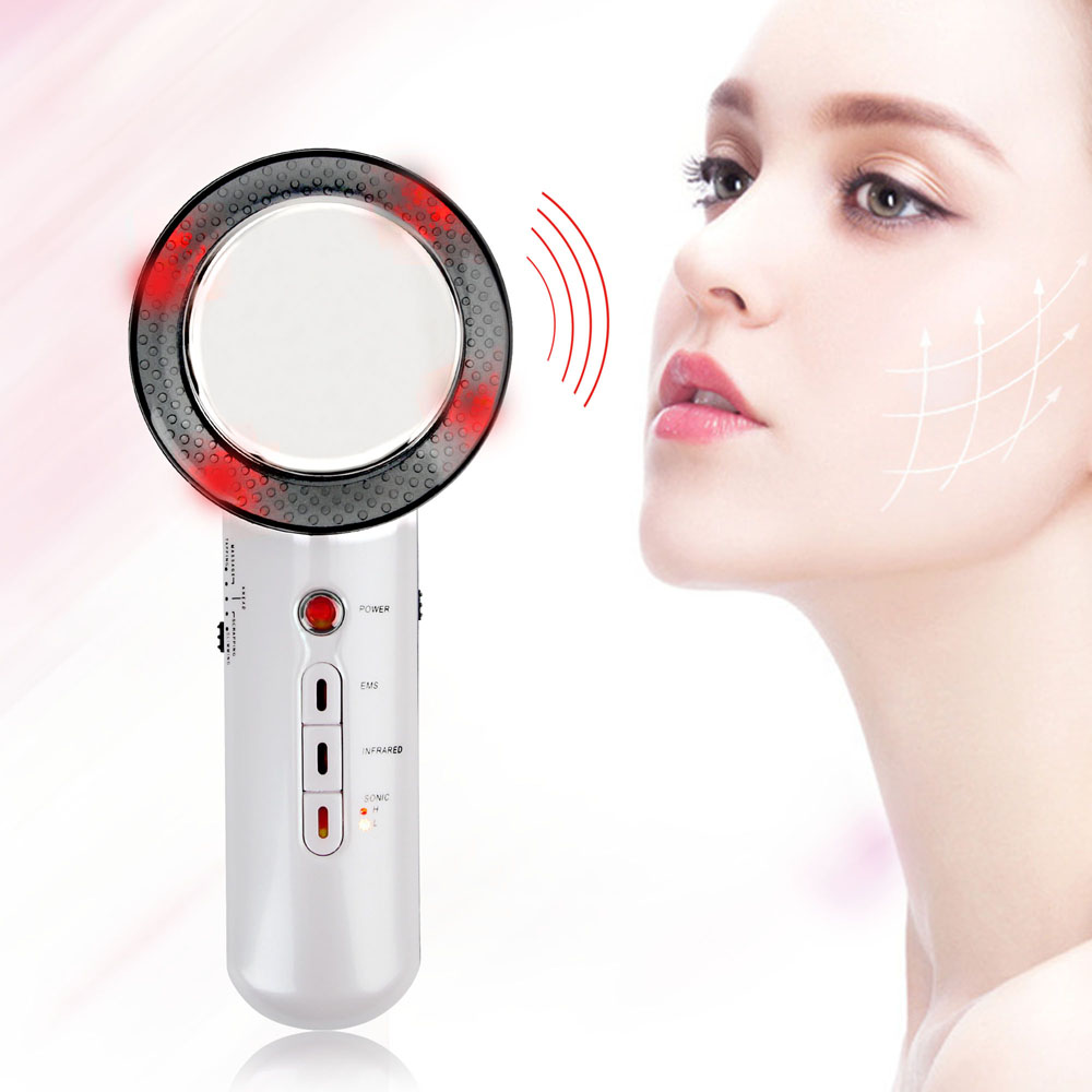Galvanic Skin Sensor - 3 in 1 Ultrasonic Cavitation EMS
