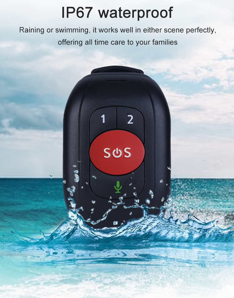 Fall Detection Watch - 4G Smart GPS Tracker Watch for