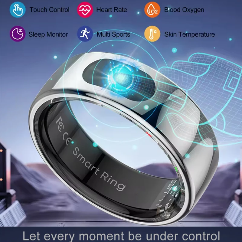 Smart Ring with Charging Case  - Temperature Ring Skin recensie en prijs