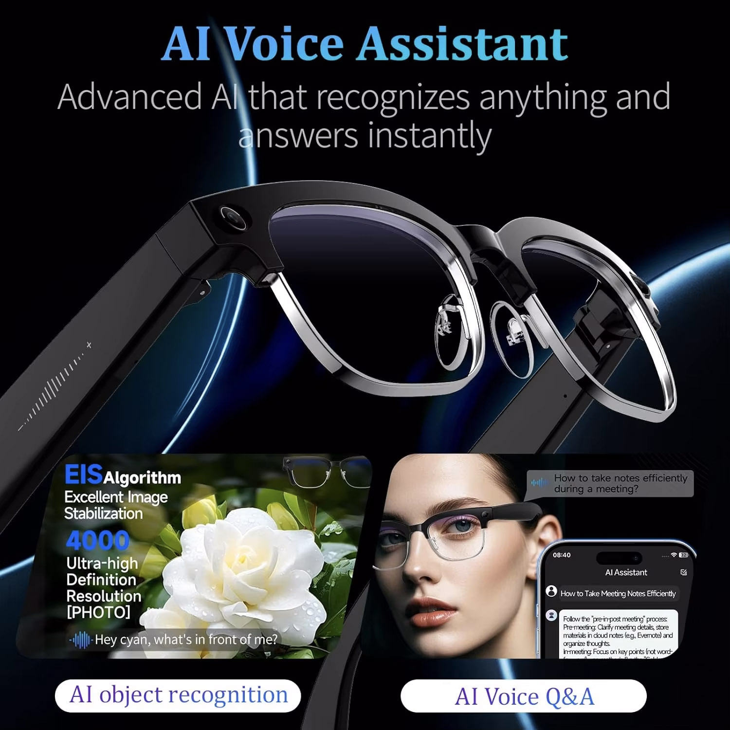 2026 World Premiere 4K HD Came - Smart Glasses Lens recensie en prijs