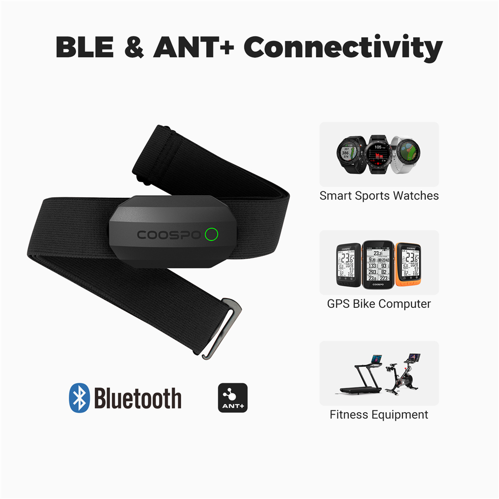 COOSPO H808S Heart Rate Sensor - Breath Rate Monitor recensie en prijs