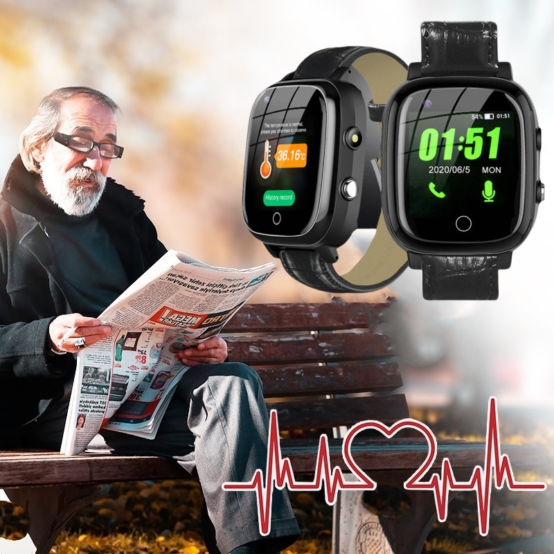 Elderly Smart Watch For Senior - Fall Detection Watch recensie en prijs