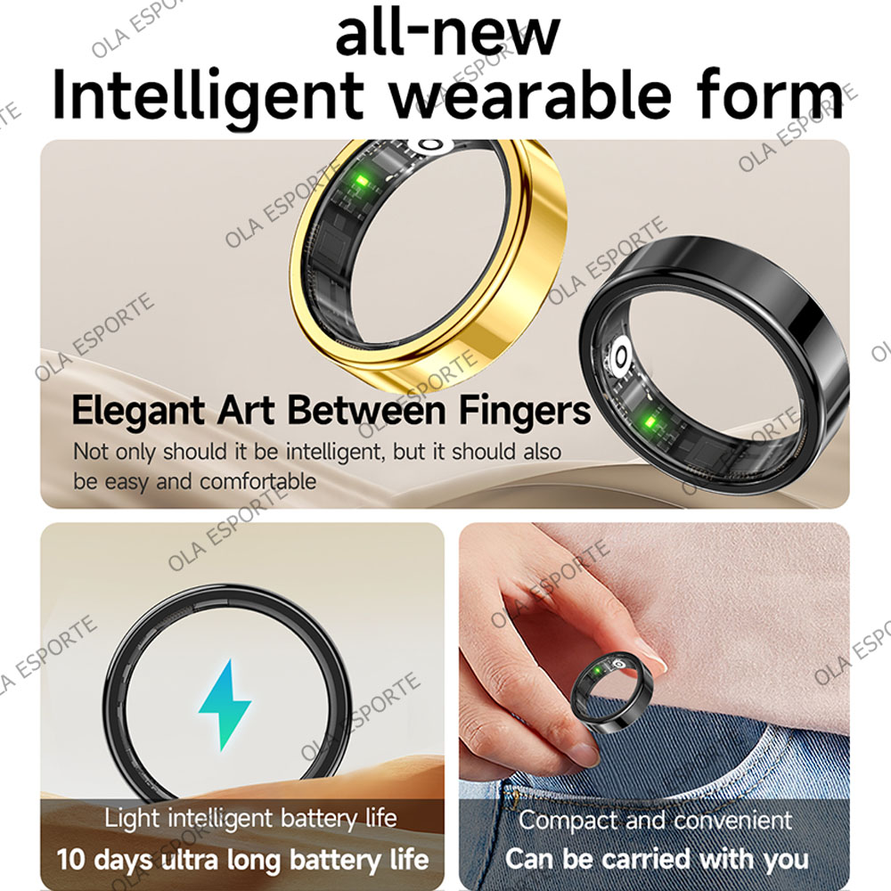 New R09 Smart Ring Men Women w - Temperature Ring Skin recensie en prijs