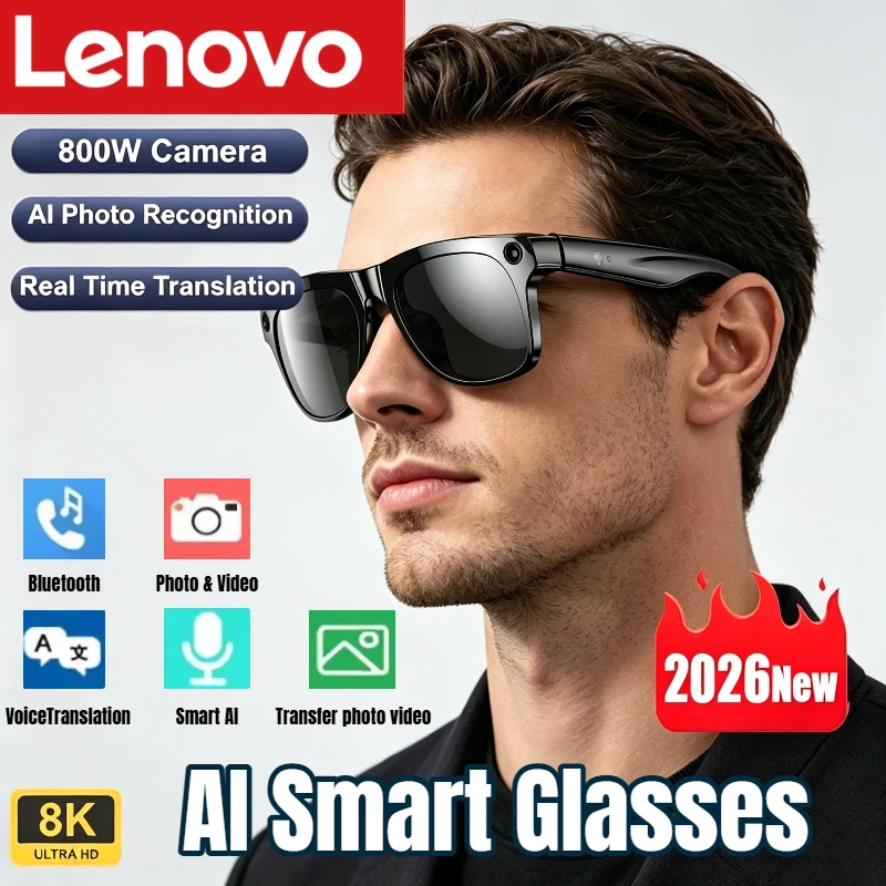 Lenovo AI Smart Glasses 8K HD  - Smart Glasses Lens recensie en prijs