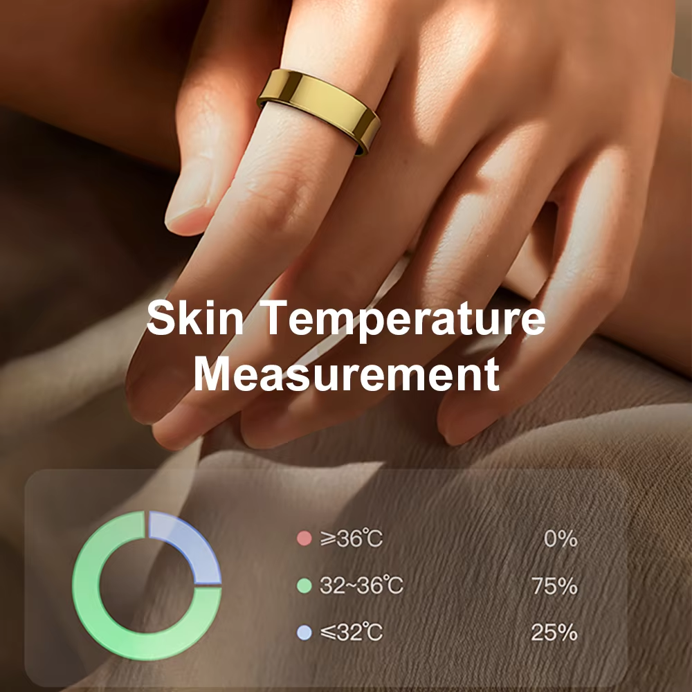Smart Ring with Charging Case, - Temperature Ring Skin recensie en prijs