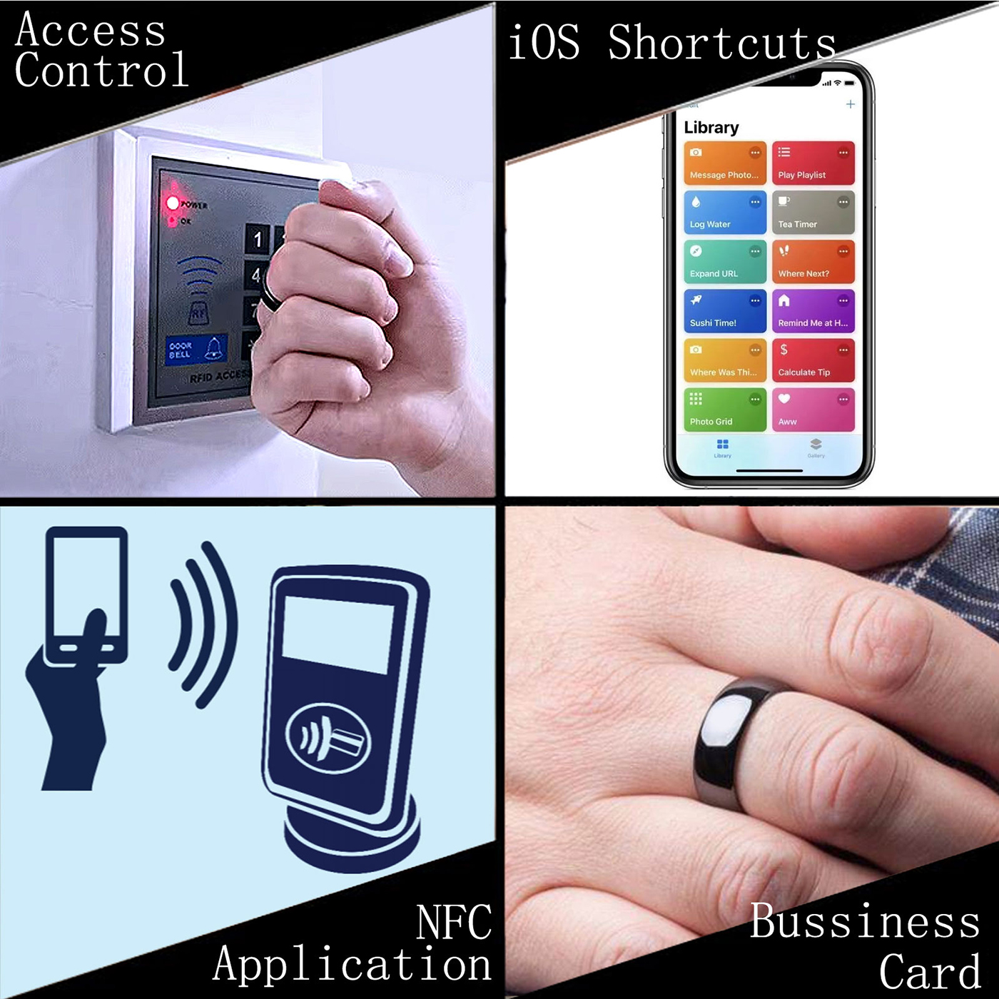 Ntag215 NFC Full Ceramic Smart - Smart Ring Nfc Pay recensie en prijs