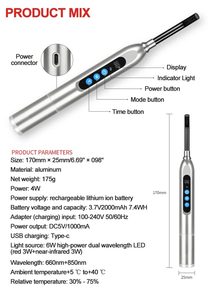 Red Light Therapy Device Canke - Galvanic Skin Sensor recensie en prijs