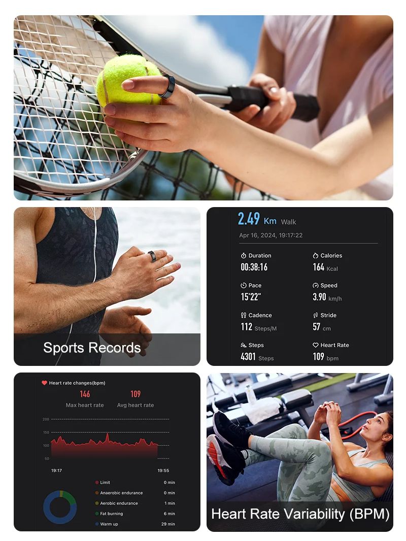 New Smart Ring R09 Health Moni - Temperature Ring Skin recensie en prijs